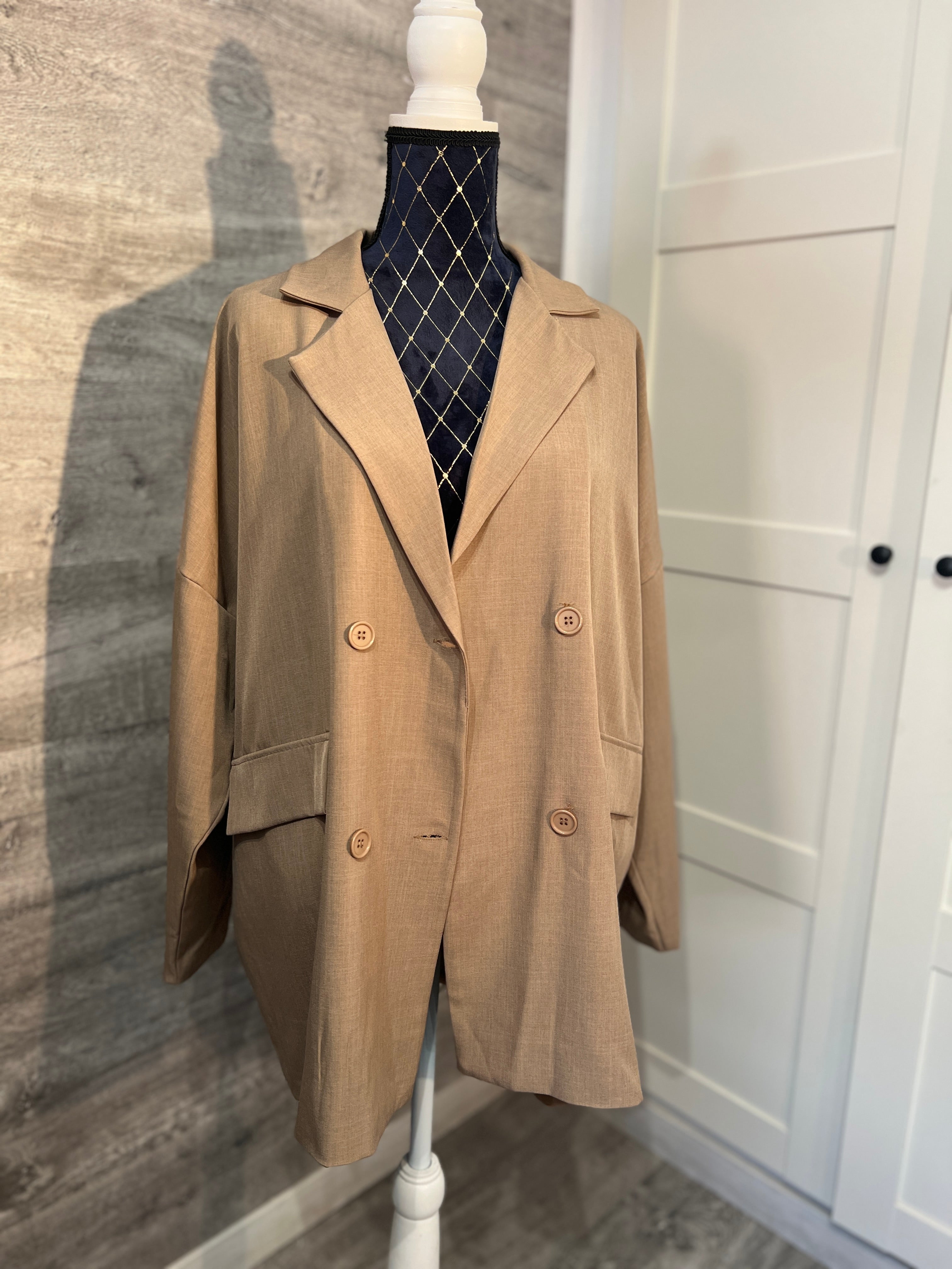 Blazer de gran tamaño