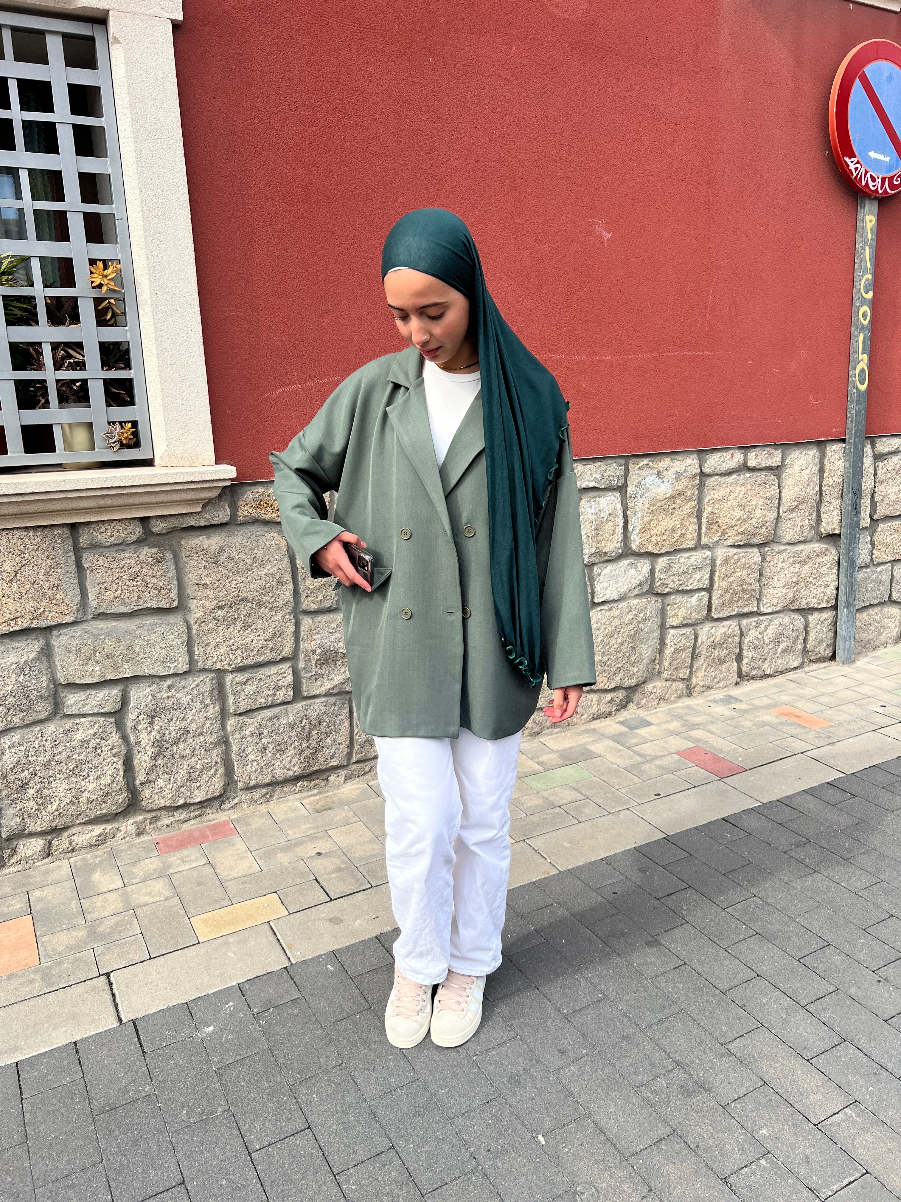 Blazer de gran tamaño