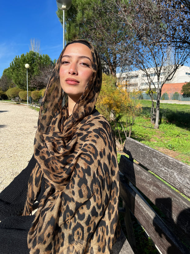 Hiyab de leopardo