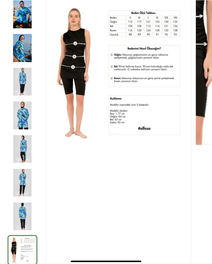 Burkini  Bel Air