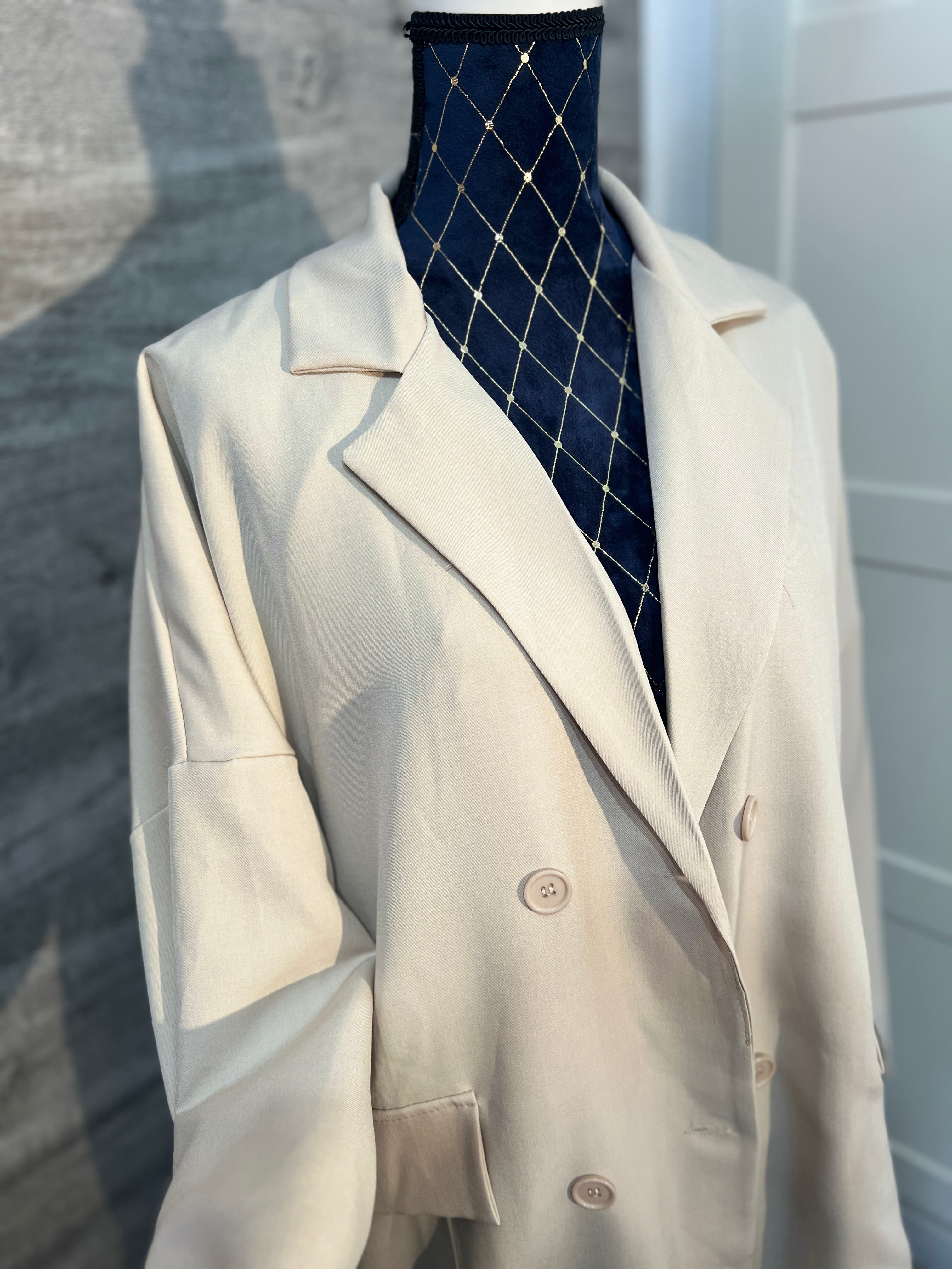 Blazer de gran tamaño