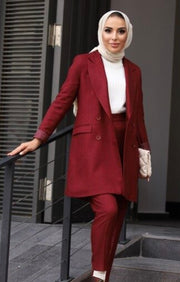 Traje Burdeos