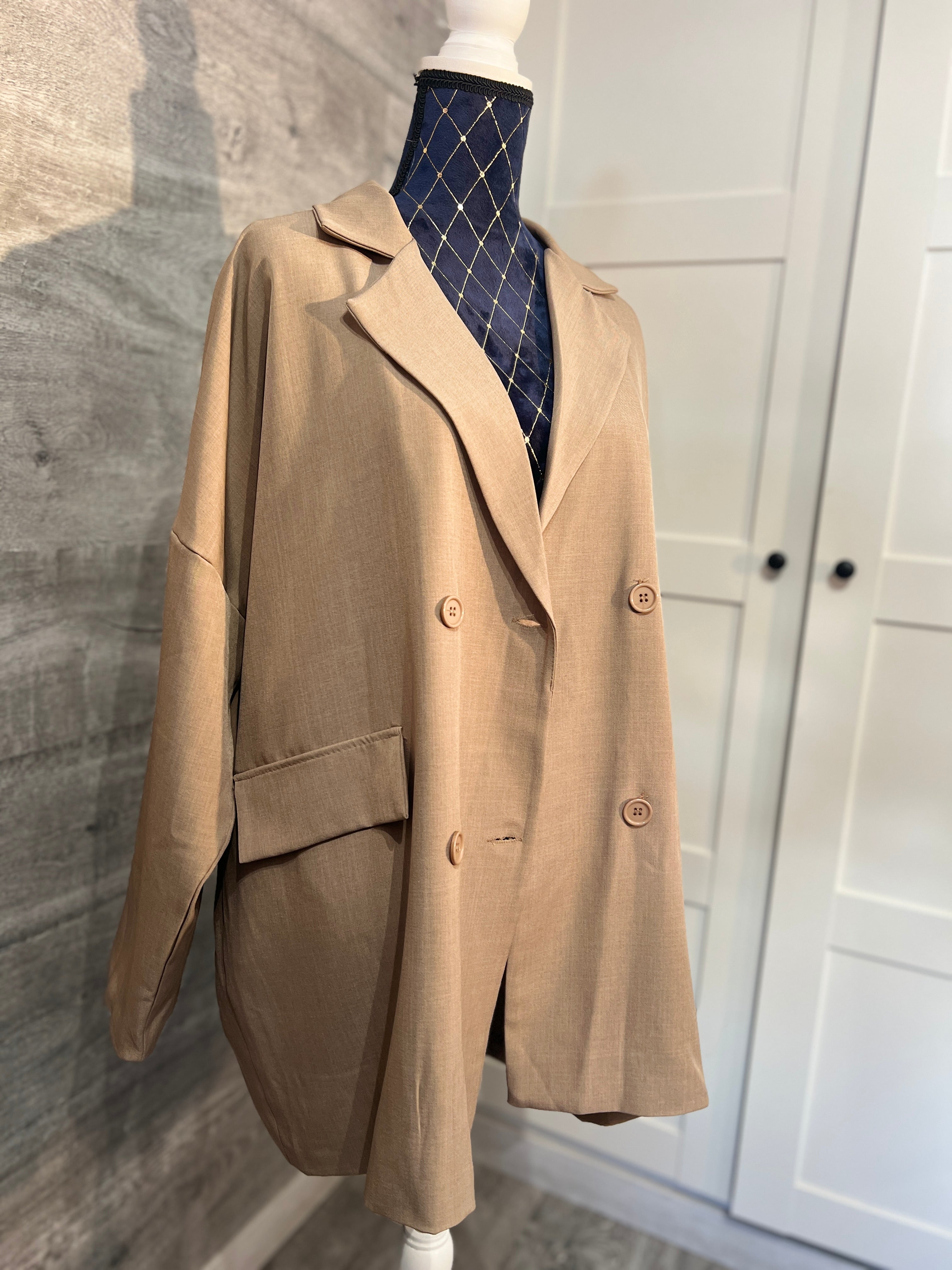 Blazer de gran tamaño