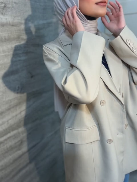 Blazer de gran tamaño